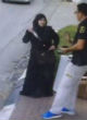 Image of Halva Alian was caught on camera when she attempted to stab a civilian guard after being denied entrance to the city of Beitar Illit (YouTube).