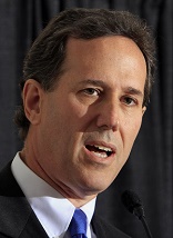 Image of Rick Santorum, Republican candidate for the Presidency of the United States of America. 