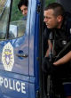 Image of Kosovo police teamed up with Italy's counterterrorism Agents to apprehend four Jihadists planning an attack against Pope Francis.