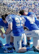 Image of The Air Force Academy's Falcon's team's decision to pray before games led to comments of disgust (DOD).