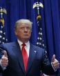 Image of Trump shows signs of leading the Republican race to the White House (John Angelillo/United Press International).