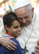 Image of Pope Francis is rumored to play himself in the upcoming spiritual film ''Beyond the Sun'' (Paul Haring).