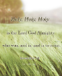 Image of Holy, Holy, Holy