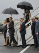 Image of he Obama family reached Cuba safely and commenced the first of a three-day trip (Reuters).