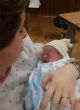 Image of Kim Vaillancourt struggled with cancer through her pregnancy and gave birth to a healthy baby boy (GoFundMe).