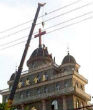 Image of China destroys thousands of crucifixes to effort to eradicate Christianity (ChinaAid).
