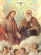 Image of Pope Francis shares a message about the Holy Trinity (Pinterest).