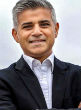 Image of Sadiq Khan has become London's first Muslim Mayor (Wikipedia).