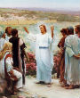 Image of Pope Francis reminds us Jesus challenged the faithful (Pinterest).