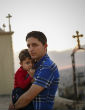 Image of UK tricks Christian asylum-seekers with ridiculous quiz (Warrick Page/New York Times).