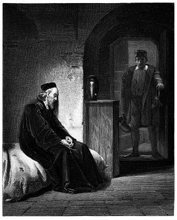 Thomas More awaiting execution for his fidelity to the faith