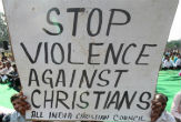 Image of Christian persecution in India heats up (dperduehenderson).