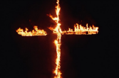 Image of Nassif's father burned him for turning to Jesus (davidhousholder).