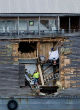 Image of The Ark suffered considerable damage (AFP).