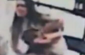 Image of Mother holds children close after attempted kidnapping (CCTV screenshot).