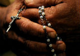 Image of Catholic Church to offer special rosary.