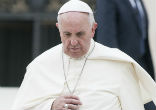 Image of Pope Francis spoke against vanity.