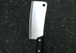 Image of The meat cleaver sent three officers to the hospital (NYPD).