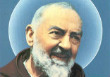 Image of Padre Pio.