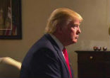 Image of Trump and Arroyo's interview.
