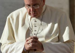 Image of Pope Francis prayed for the victims of Hurricane Matthew.