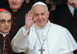 Image of Pope Francis elects more Cardinals.