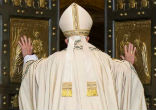 Image of The Holy Doors are closed.