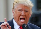 Image of Trump asked not to attack migrants.