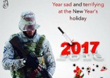Image of ISIS threatens Christmas and New Year attacks.