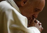 Image of Pope Francis prays for the victims of the Berlin terrorist attack.