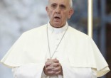 Image of Pope Francis calls for peace amid a string of terror attacks.