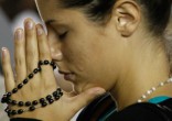 Image of Pope Francis asks us to pray.