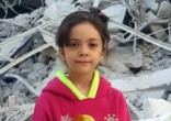 Image of Bana was evacuated from Aleppo.