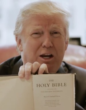 Donald Trump will be sworn into office using two Bibles.