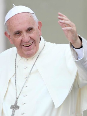 Pope Francis talks unity.