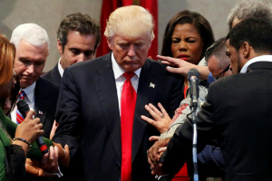 We need to pray for our president and the country.
