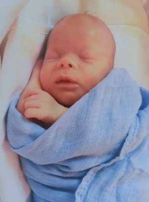 Baby Ascher continues to defy the odds after his mother refused to abort him (Travis Dew/Jennifer Snowden).