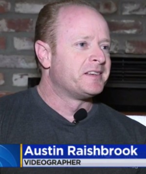 Photojournalist Austin Raishbrook rescued a driver from a burning SUV.