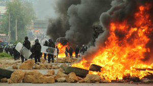 Mexico teeters on the brink of unrest as protests turn violent across the country.