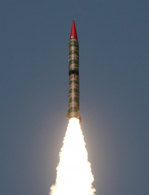 Pakistan launches a missile capable of carrying a nuclear weapon. What is the likelihood of one of these weapons being used in the next few decades? And answer above zero is unacceptable.