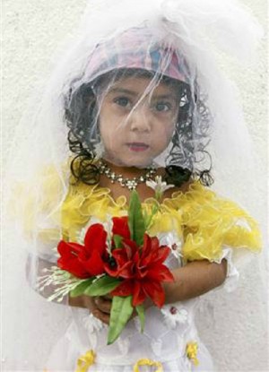 Child brides are forced to marry at such a young age they are expected to die in childbirth before they finish their basic education.