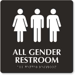 The feds have little business in the restroom with anyone.