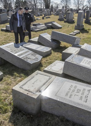 U.S. bishops denounce anti-Semitic attacks.