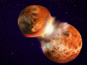 The Moon is going to collide with Earth, in about 65 BILLION years.
