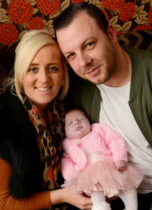 Doctors were able to save little Honey-Rose (Grimsby Telegraph).