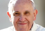 Image of Pope Francis encourages us to boast...about Jesus!