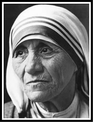 St. Mother Teresa was 'so united with Jesus.'