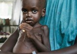 Image of South Sudan is starving (AFP).