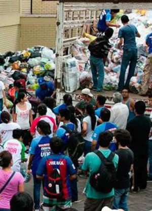 Peru's March for Life quickly turned into a March for Solidarity.