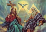 Image of God protects his flock.